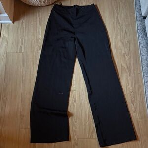 KIANNA Black Wide Leg Pants